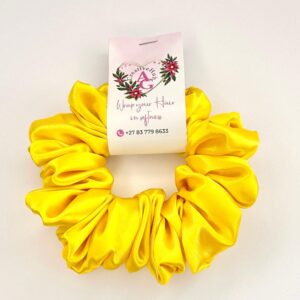 Mango Sorbet Silk Scrunchie
