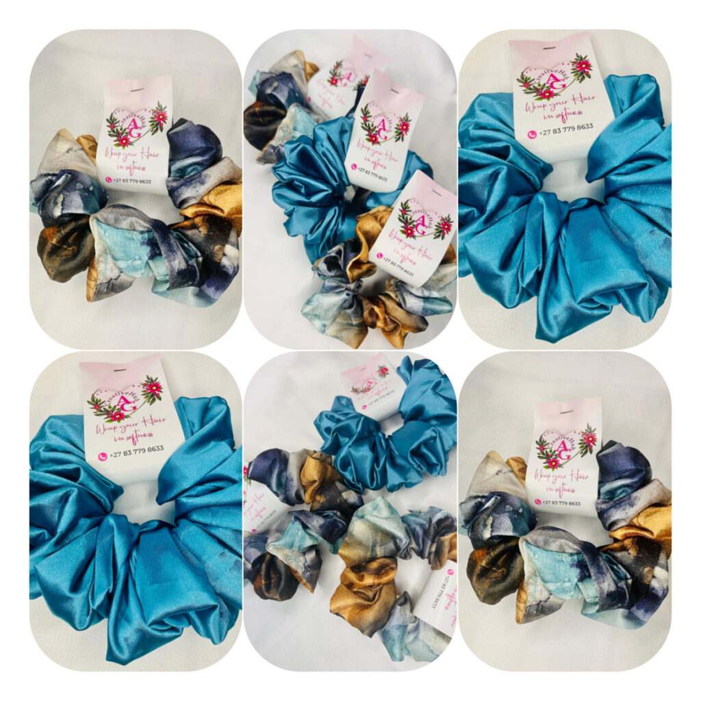 Mixed scrunchies