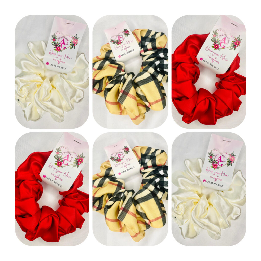 Mixed Scrunchie