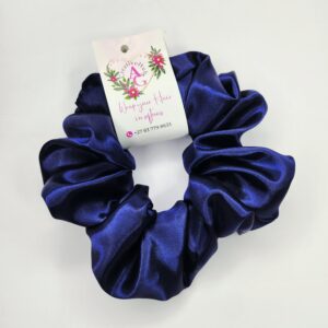 Navy Scrunchie