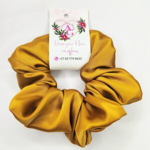 Gold Scrunchie